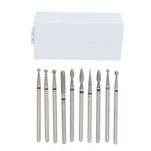 30 Löcher Nagelbohrer mit staubdichtem Organizer