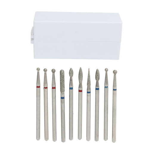 30 Löcher Nagelbohrer mit staubdichtem Organizer