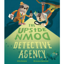 The UpsideDown Detective Agency by Ellie Hattie Hardcover Book