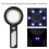 Doppelobjektiv-LED-Lese-Magnifier 8X/20X Handheld Taschenlupe 12