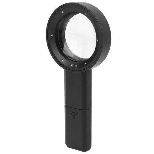 Doppelobjektiv-LED-Lese-Magnifier 8X/20X Handheld Taschenlupe 2