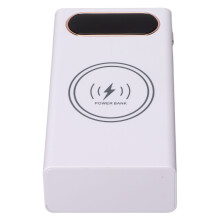 L12 Tragbares DIY-Powerbank 12x18650-Zellen 22,5W Schnellladung Weiße Edition