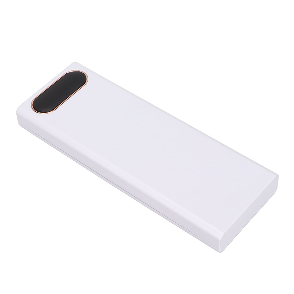 L10 10W 18650 Battery Holder Power Bank Case, Lcd Display White 8311357809669