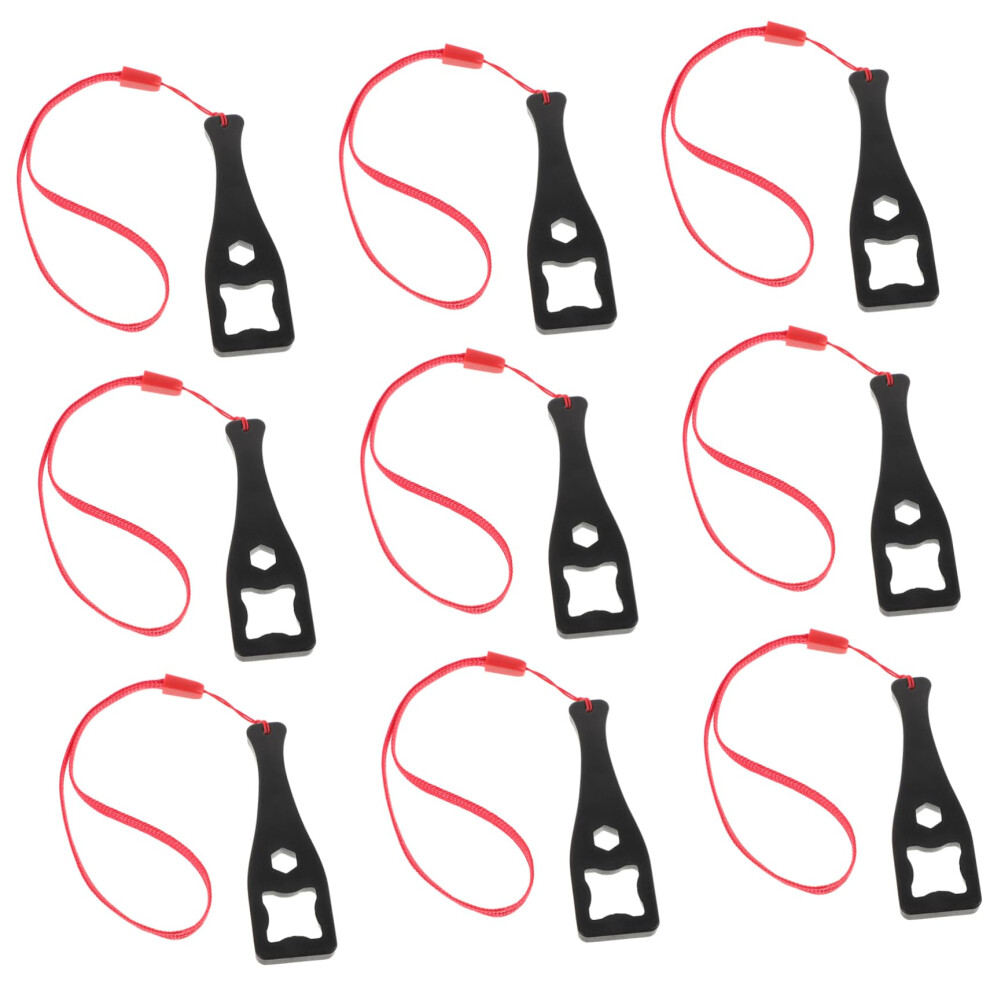 Action Camera Screw Adapter 10 Pcs With Lanyard, Accessories For Gopro And 360 Camera, Sturdy Plastic Wrench For Tightening 9339159980767