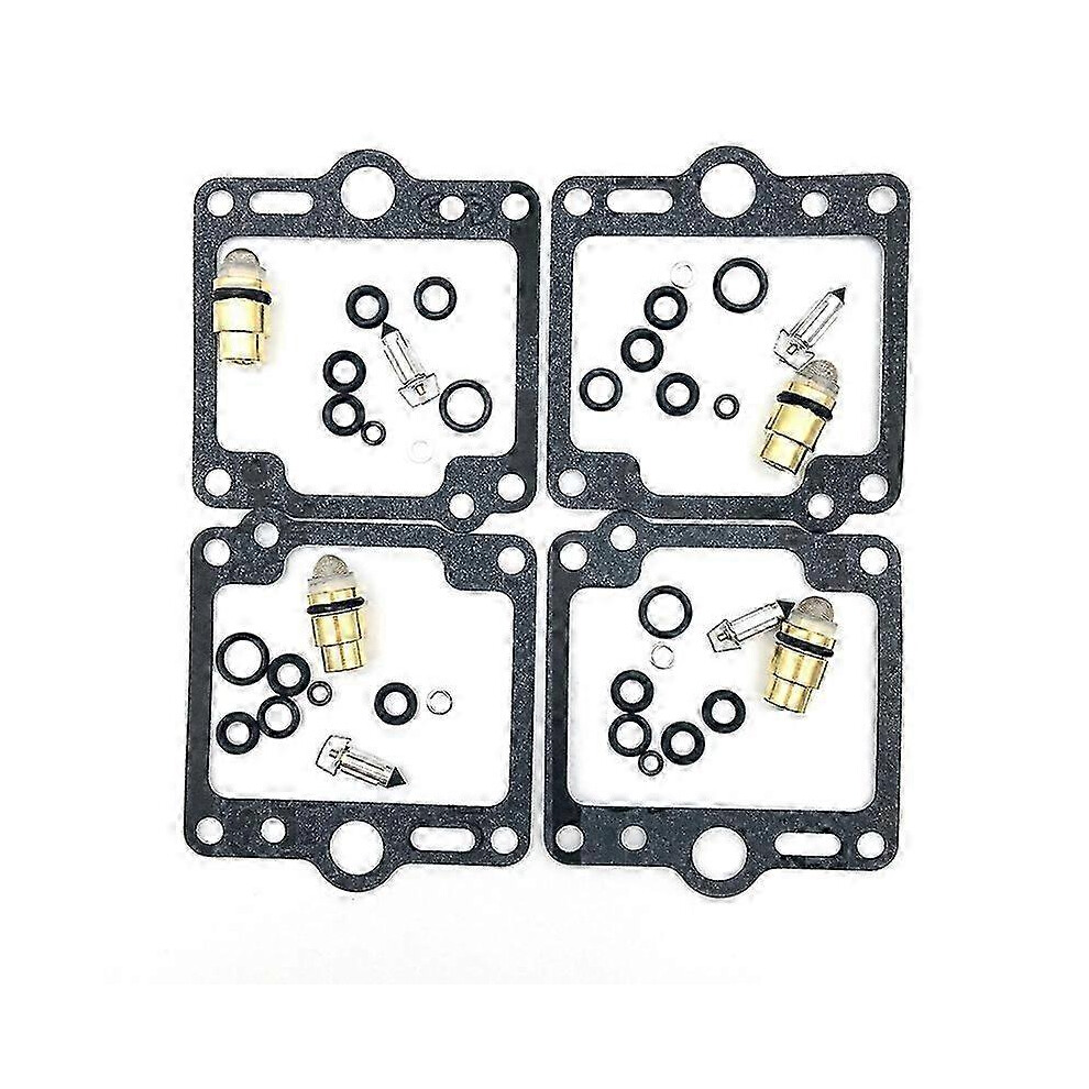 Kikidex (As Show, One Size) 4Pcs Carburetor Repair Kit For Xj700 X X Xj 700 Xj750 Fj1100 Fj1200