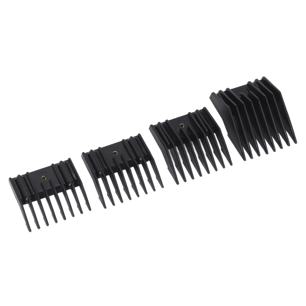 4pcs Hair Clipper Guide Comb Set for Hair Trimmers - ABS+Alloy