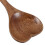 Honey Spoon Heart Shaped Light Brown 2pcs 7