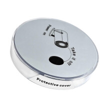 Lens Caps For HY300Pro Projectors Dust Protection Scratch-Resistant Lens Covers Plastic Black