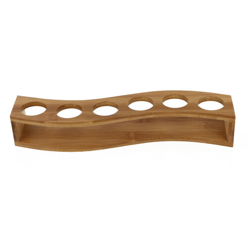 Portabicchieri In Bamboo Con 6 Beige