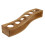 soporte de vidrio para bambú 6 almacenamiento beige 6
