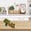 soporte de vidrio para bambú 6 almacenamiento beige 11