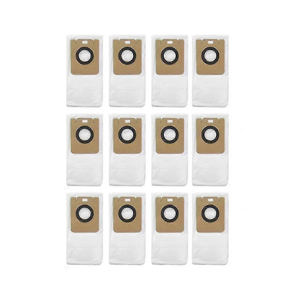 Kikidex (As Show, One Size) 12Pcs Dust Bags For Xiaomi Dreame Bot D10 Plus Rls3d Vacuum Cleaner