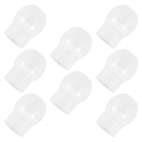 8Pz Silicone Trasparenti Per Auricolari Stetoscopio Comfort