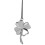 Alloy Vierbladige Auto Hangertje Spiegeloppervlak 3