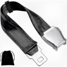 Aircraft Seat Belt Extender, E4 Approved, Adjustable Length 15.2cm to 81.3cm
