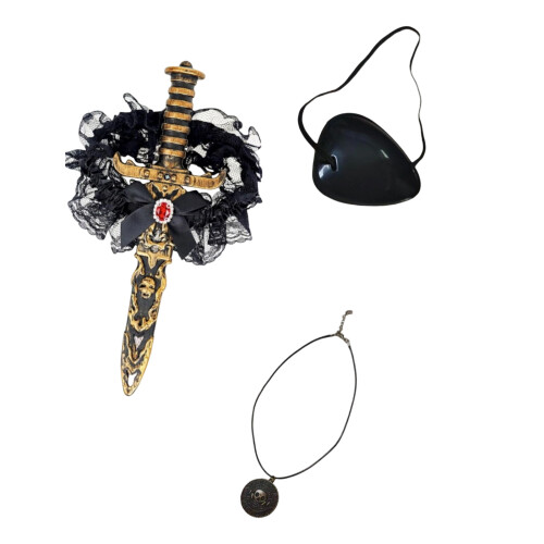 Quick Wear Pirate Outfit With Multi Accessories For Dynamic-G