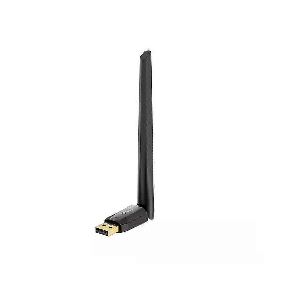 Kikidex (As Show, One Size) Bluetooth 5.4 Adapter 100M Long Range Bluetooth Dongle Edr Usb For Pc & Deskto