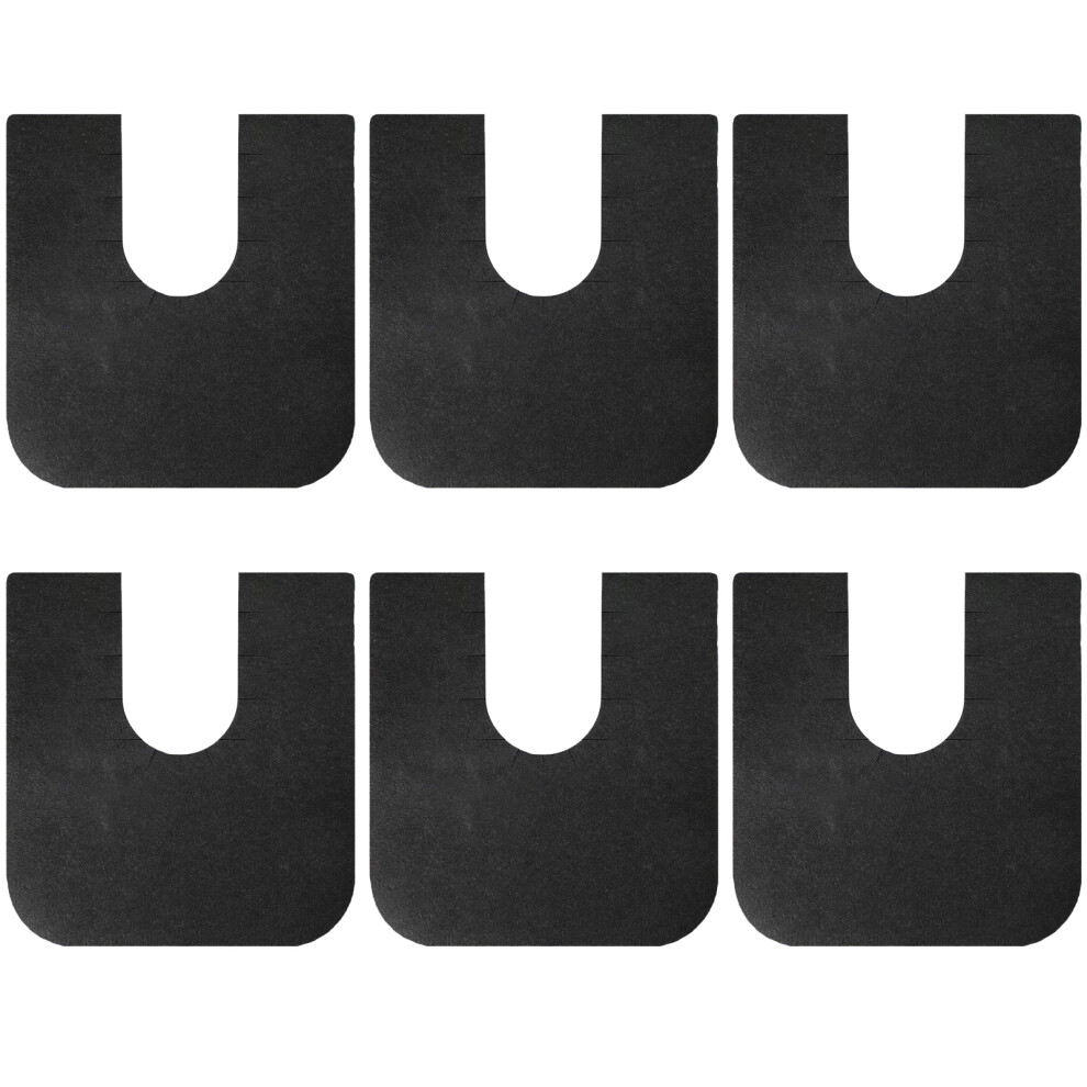 6x Non-Slip Training Mat Toilet Mat | Disposable Toilet Commode Mat