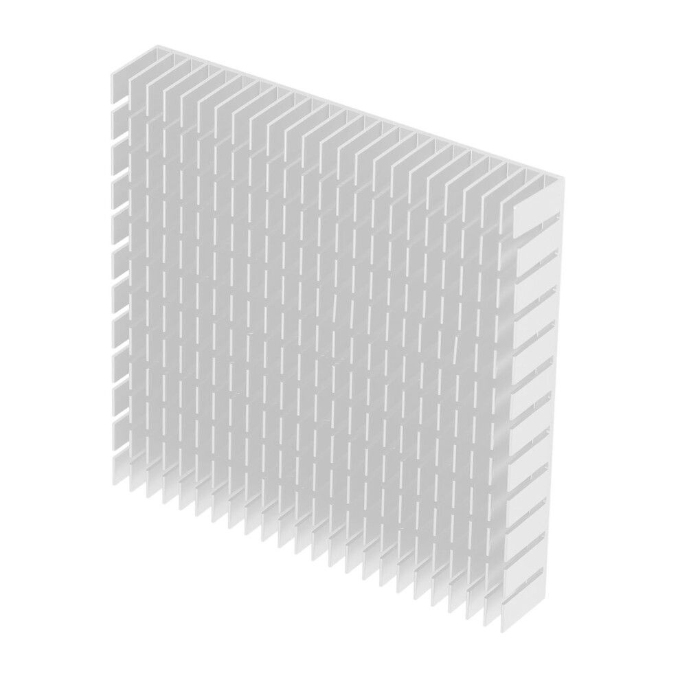High-Quality Oxidized Aluminum Heatsink 120X120x20mm For Pcb Boards 5041357814648