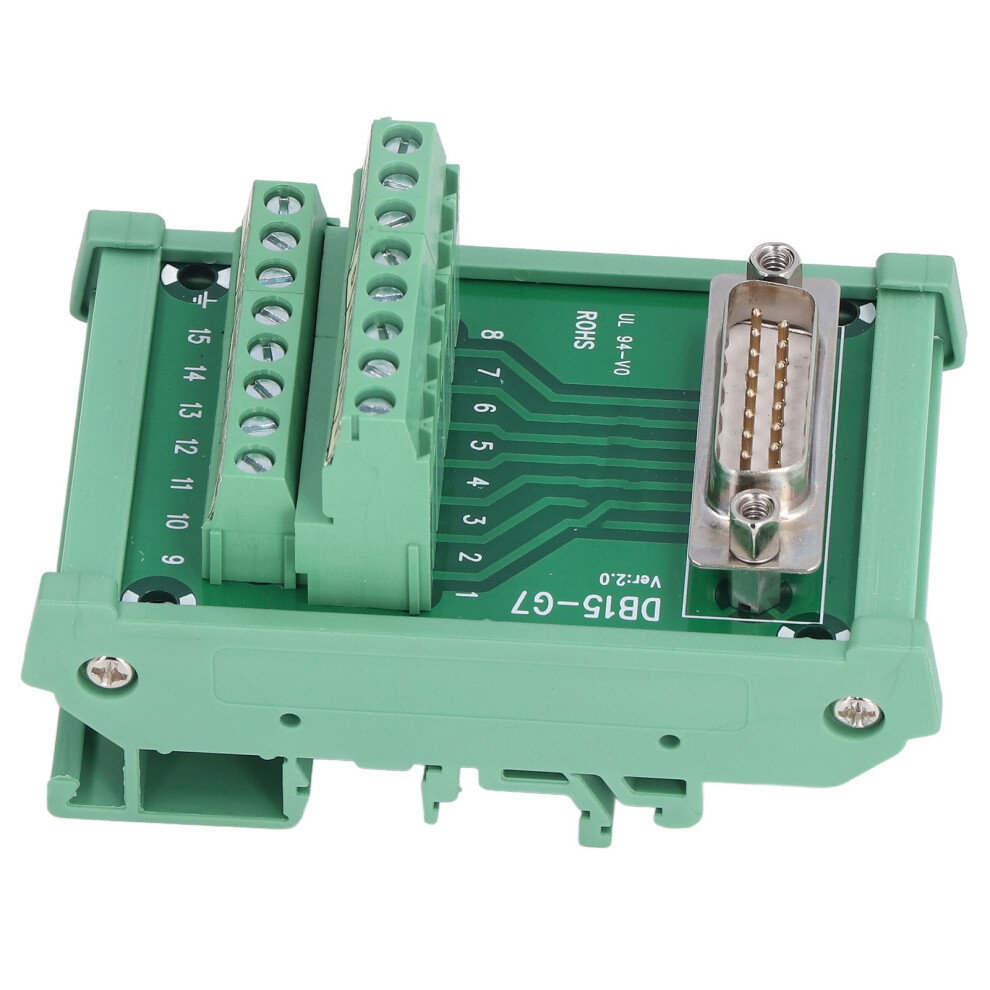 Terminal Block Male Header Interface Connector G7 Db15âG7 60V Break Out Board 8701357815034
