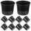 10Pcs Hydroponiska Plastodlingsskålar För Inomhusodling ( ) 5