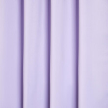 (Lilac, 66" x 72") OHS Eyelet Blackout Curtains PAIR of Thermal Ring Top Ready Made Luxury