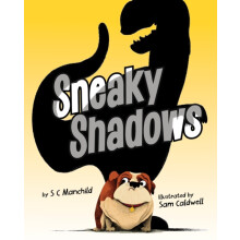 Sneaky Shadows by SC Manchild Hardcover Book