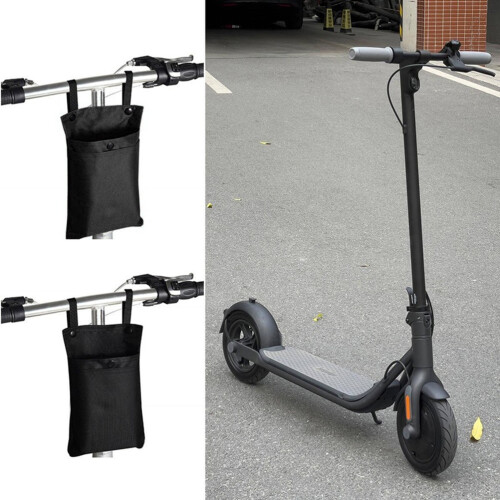 Borsa da manubrio per scooter nera dimensione come mostrata