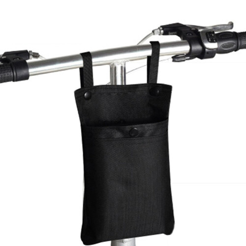 Borsa da manubrio per scooter nera dimensione come mostrata 1