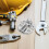Silver Zinc Alloy Latch For Cabinet Precision Rotating Design 5