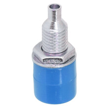 Prise banane bleue M6 4 mm - 100 pièces Excellente conductivité et ajustement facile