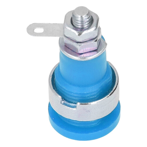 Ensemble bleu durable de 50 douilles banane de 4 mm 2