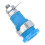 Ensemble bleu durable de 50 douilles banane de 4 mm 5