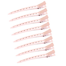 8-delige haarspeldjes, snijclip, ideaal voor reizen en-Roze