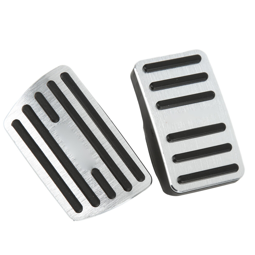 2Pcs Accelerator Brake Pedals Replacement For Accord 10 2018Â2021 Silver 6941357820559