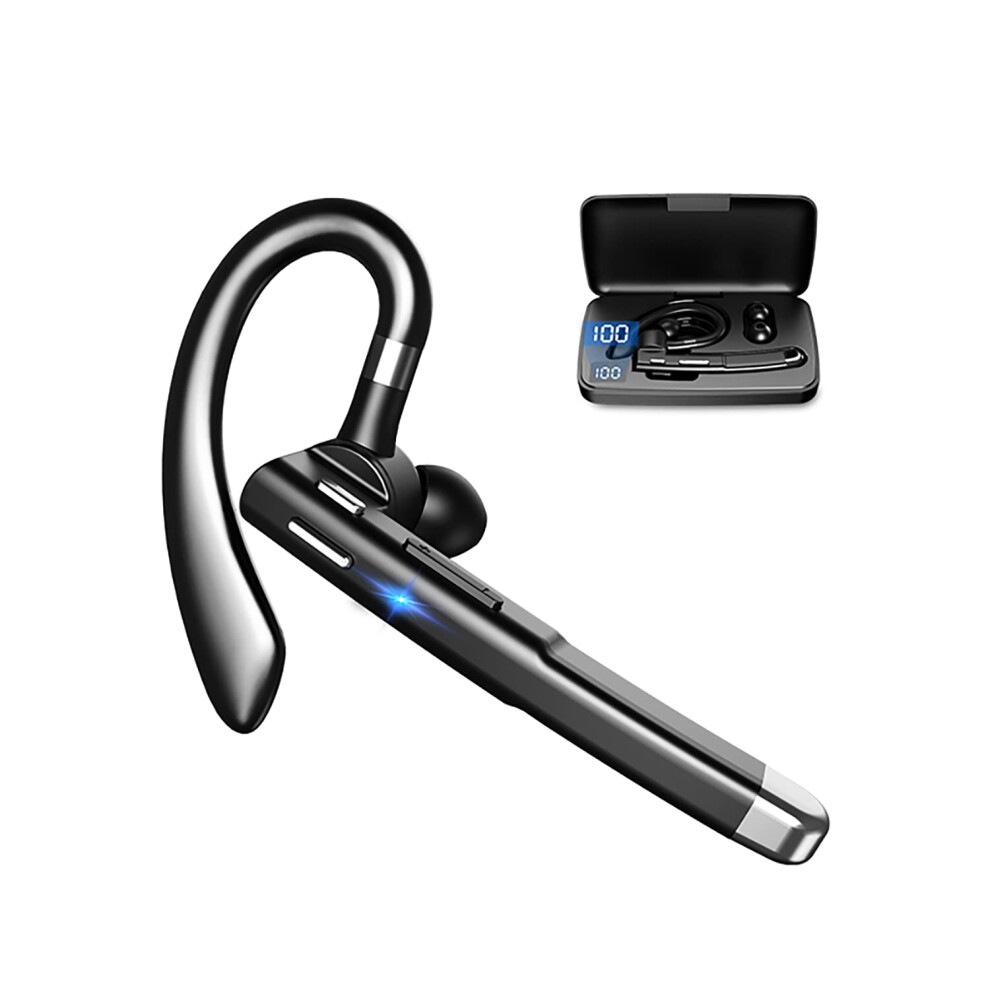 Bluetooth Earpiece V5.1 Wireless Headset With Charging Case, Waterproof Earphones, Android Iphone Compatible 9339159982112