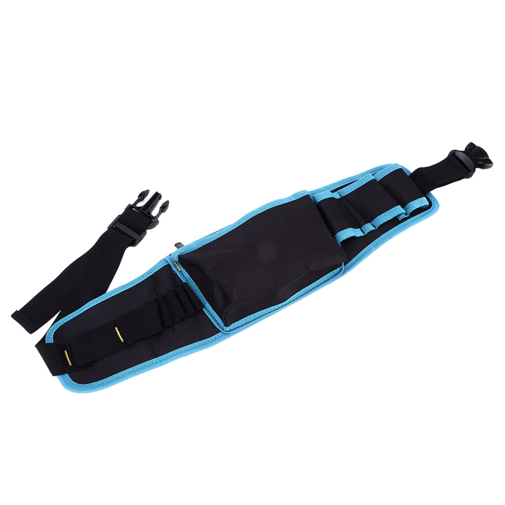 Multi-Function Oxford Repair Tool Waist Bag For Electricians & Craftsmen Blue/Black 8101357820920