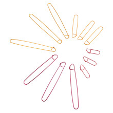 12Pcs Garn Maskhållare Set Av Aluminium 6Cm 12Cm 17Cm 20Cm