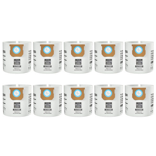 Einweg-Sammelfilterbeutel, 15–22 Gallonen,- 10er Packung
