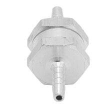Kraftstoff- und Wasser-Aluminiumlegierung Rückschlagventil Einweg 4 mm/0,16 Zoll