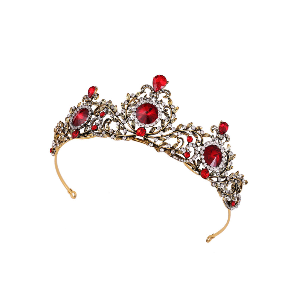 Party Headwear Bridal Headpiece Baroque Vintage Crystal Crowns DIY-image-OPC-PMQJWBB-NEW