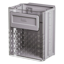Kitchen Wall Mounted Foldable Hanging Bin Grey Large Capacity Hanging Cabinet