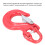 Heavy Duty 8T Breaking Strength Tow Hook w/ 2T Load Capacity 8