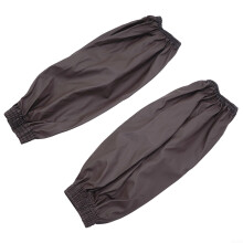 Oversleeves With Elastic Cuffs Waterproof Design For Food Preparation And Healthcare Brown