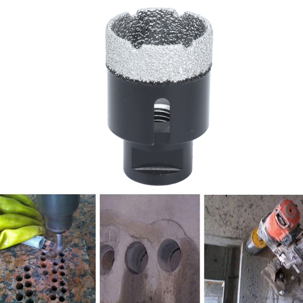 Vacuum Brazed Diamond Drill Core Bit 40Mm M14 For Marble & Stone 3601357822177