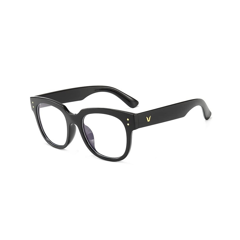 Blue/Light/Black Anti Reading Glasses Sturdy Computer Eyewear, Unisex, Anti Eyestrain, Flat-Lens Mirror, +2.50 Diopter