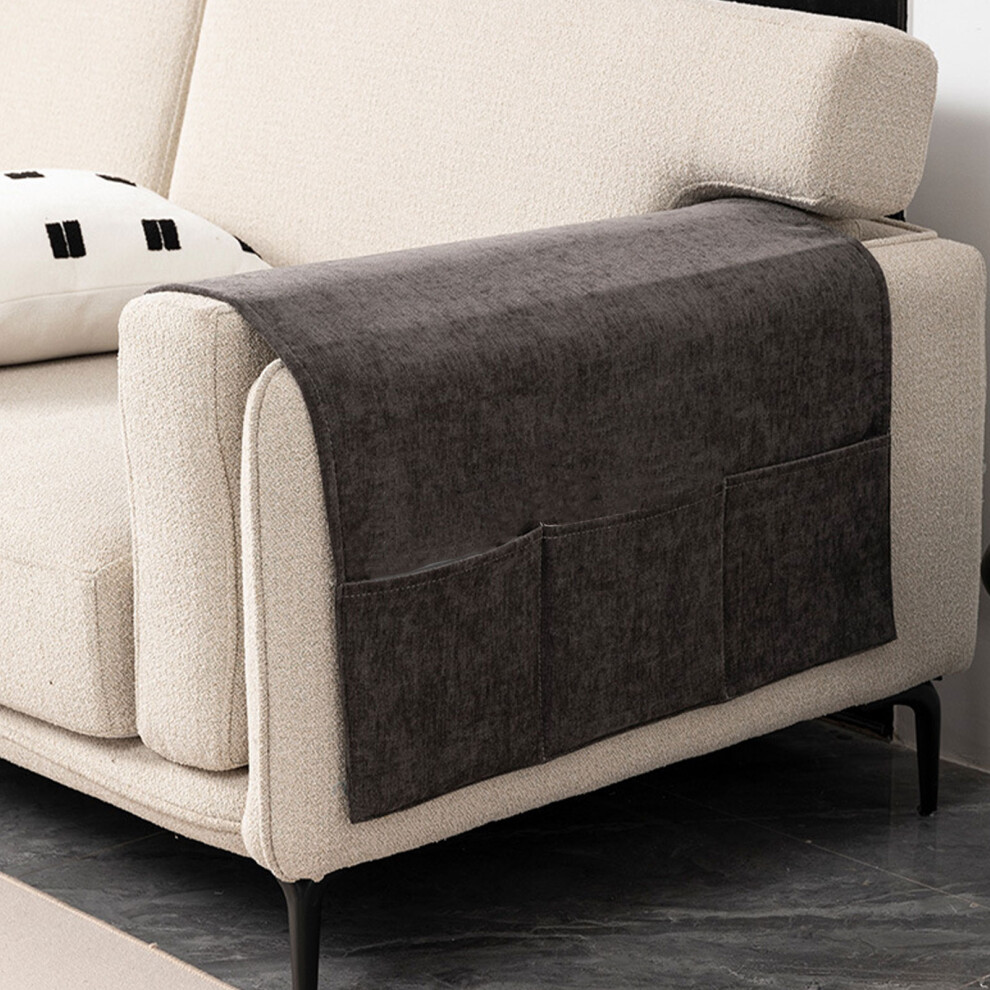 (gray, 60x110CM) Armrest Cover Durable For Furniture Sofa Arm Organiser Sofa Organiser-image-OPC-PMQK8HR-NEW