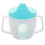 Drickmugg Med Handtag Mått PP Material Skyblå 1