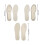 Winter Insoles With Shearling Like Fleeced Lining-Womens model 4