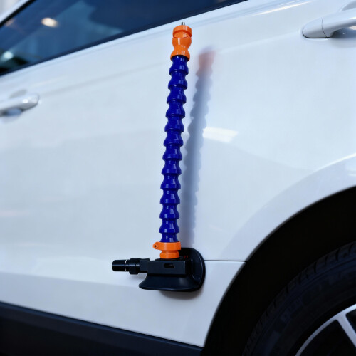 Car Dents Fixing Equipment Black Stand White Suction Cup-A 1